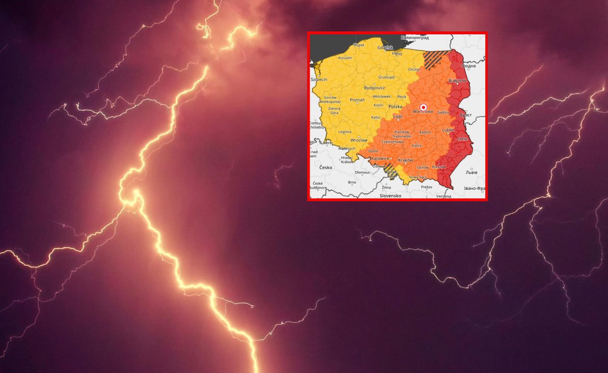 Jest nowa mapa ostrzeżeń. Wiadomo, gdzie będzie najgorzej