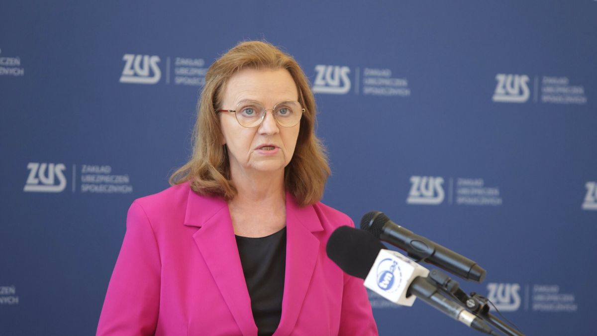Prezes ZUS, prof. Gertruda Uścińska