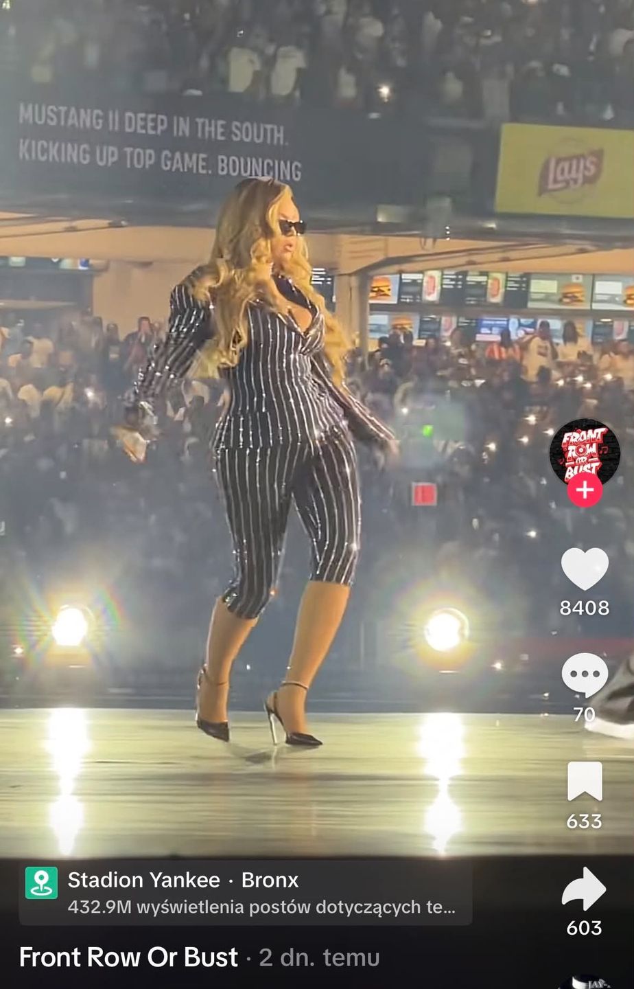 Beyonce na koncercie Jaya-Z