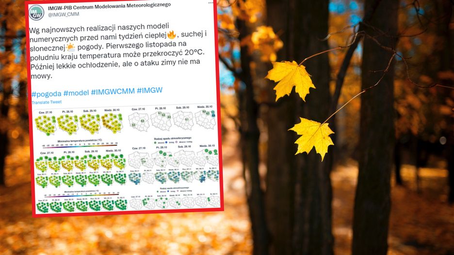 Pogoda na weekend. Nawet 22 stopnie