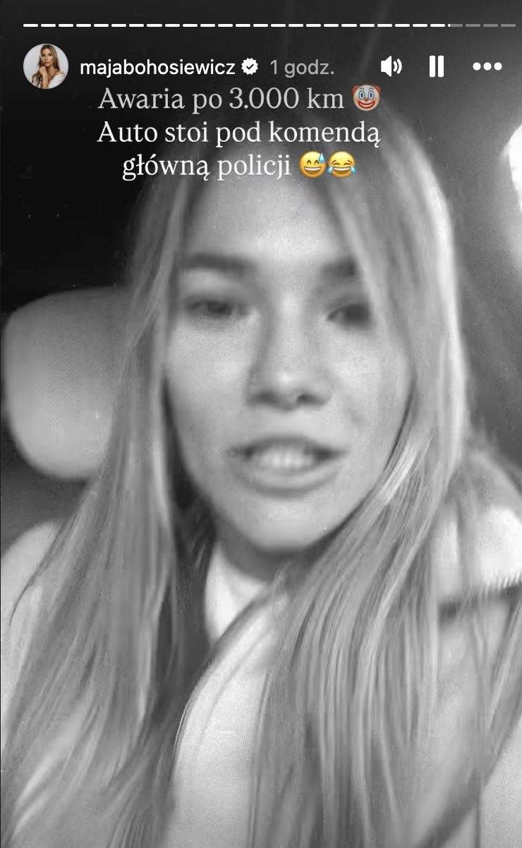 Maja Bohosiewicz opowiedziała o awarii samochodu