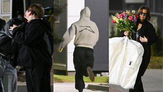 Kulisy ćwierćfinału "Tańca z Gwiazdami": zakapturzony Bagi ucieka przed paparazzi, a Jasper całuje... chłopaka innej influencerki (ZDJĘCIA)
