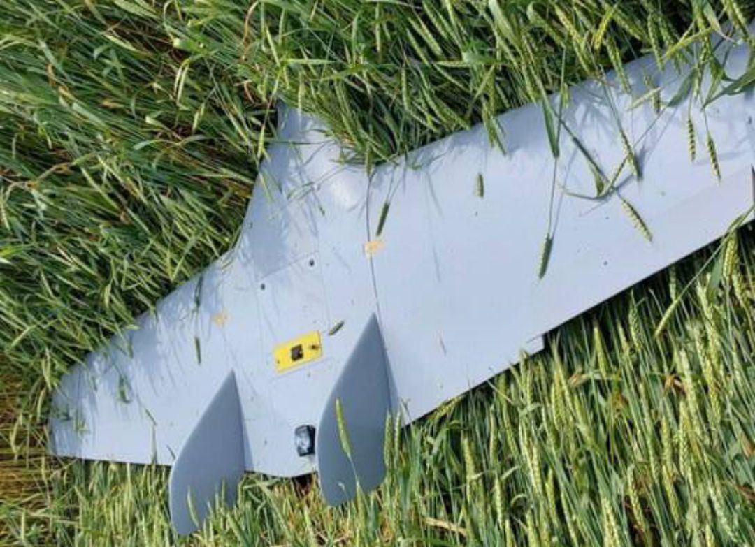 Dron kamikadze, który znaleziono w Kraju Krasnodarskim
