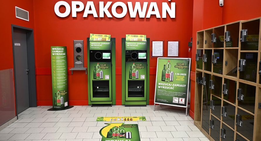 Kaufland wprowadza produkty z oznakowaniem systemu kaucyjnego