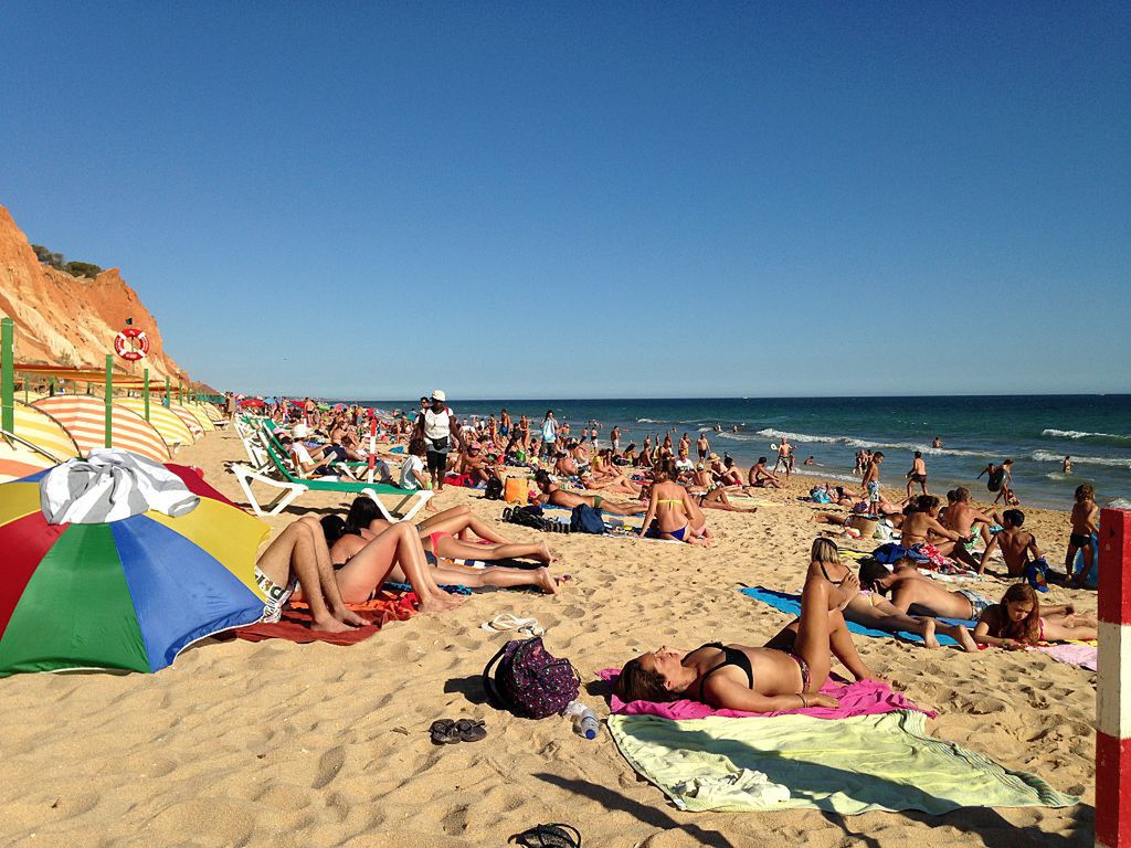 Albufeira w Algarve