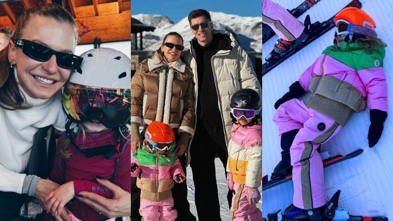 Zimowy urlop Lewandowskich