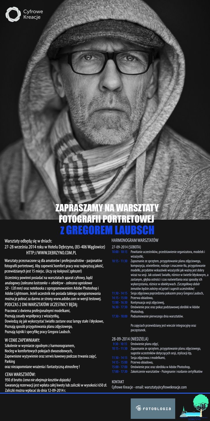 Warsztaty z Gregorem Laubschem - mistrzem fotografii portretowej 19