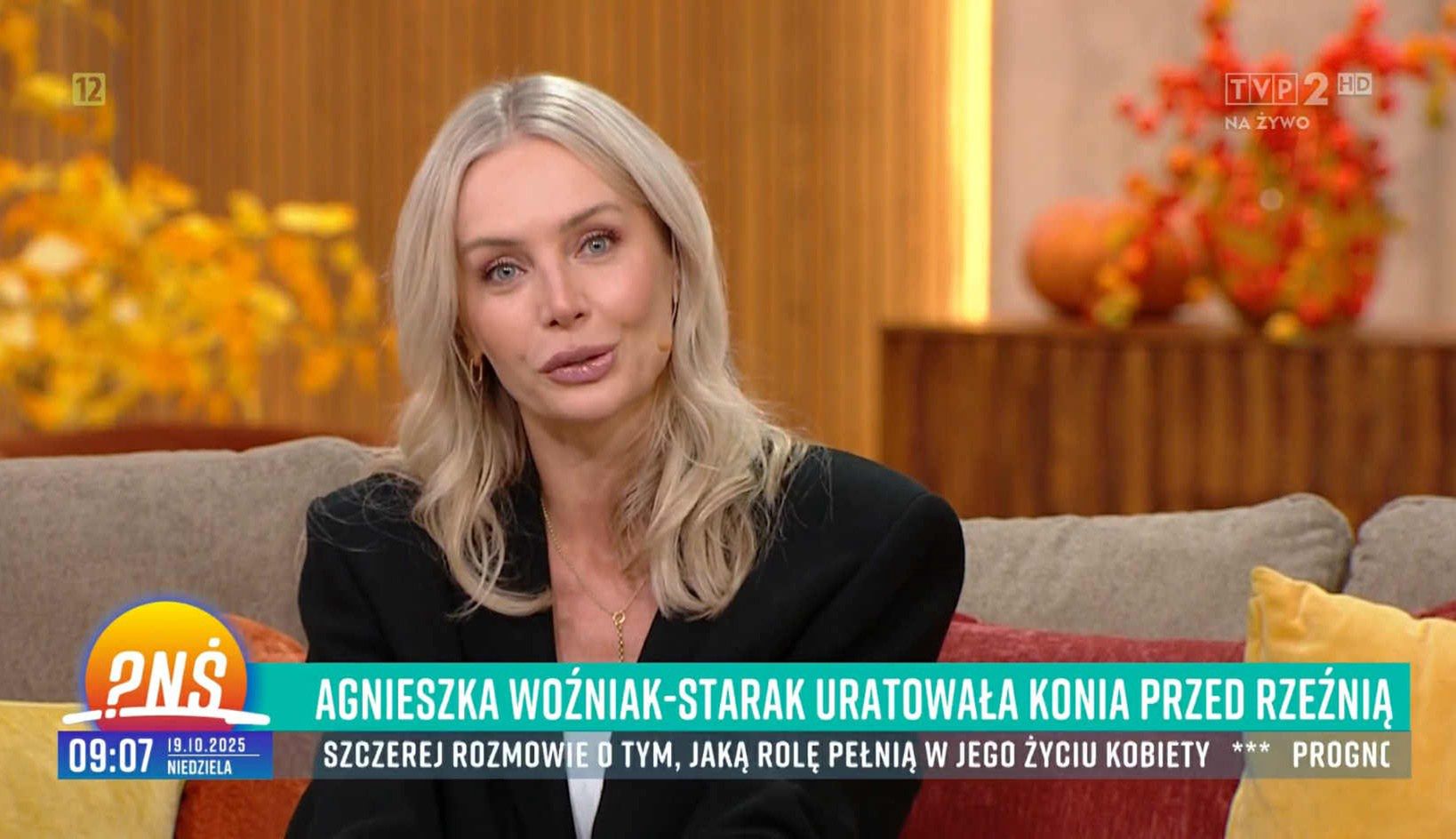 Agnieszka Woźniak-Starak w "Pytaniu na Śniadanie"
