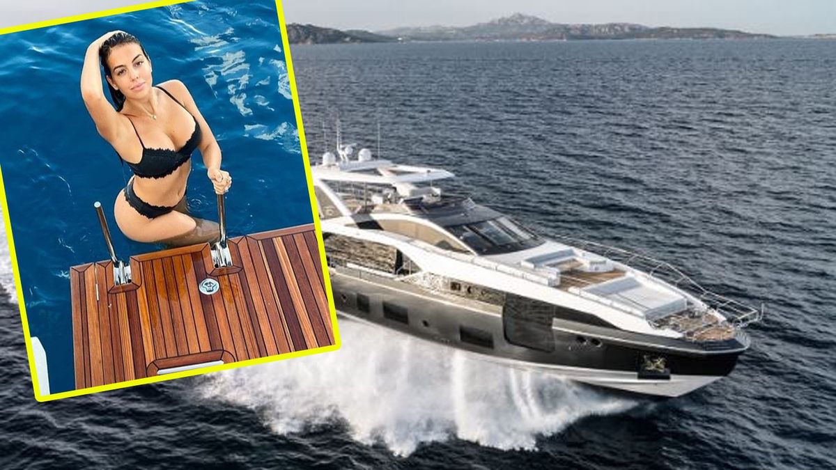 Taki jacht posiada słynny CR7.