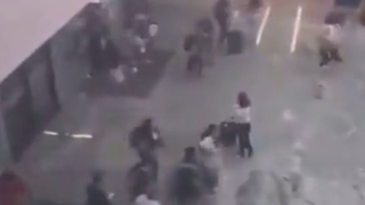 Panika na lotnisku w Meksyku