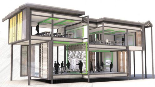 Dom z drewnianych klocków  zwyciężył w konkursie trwałości użytkowania budynków 1