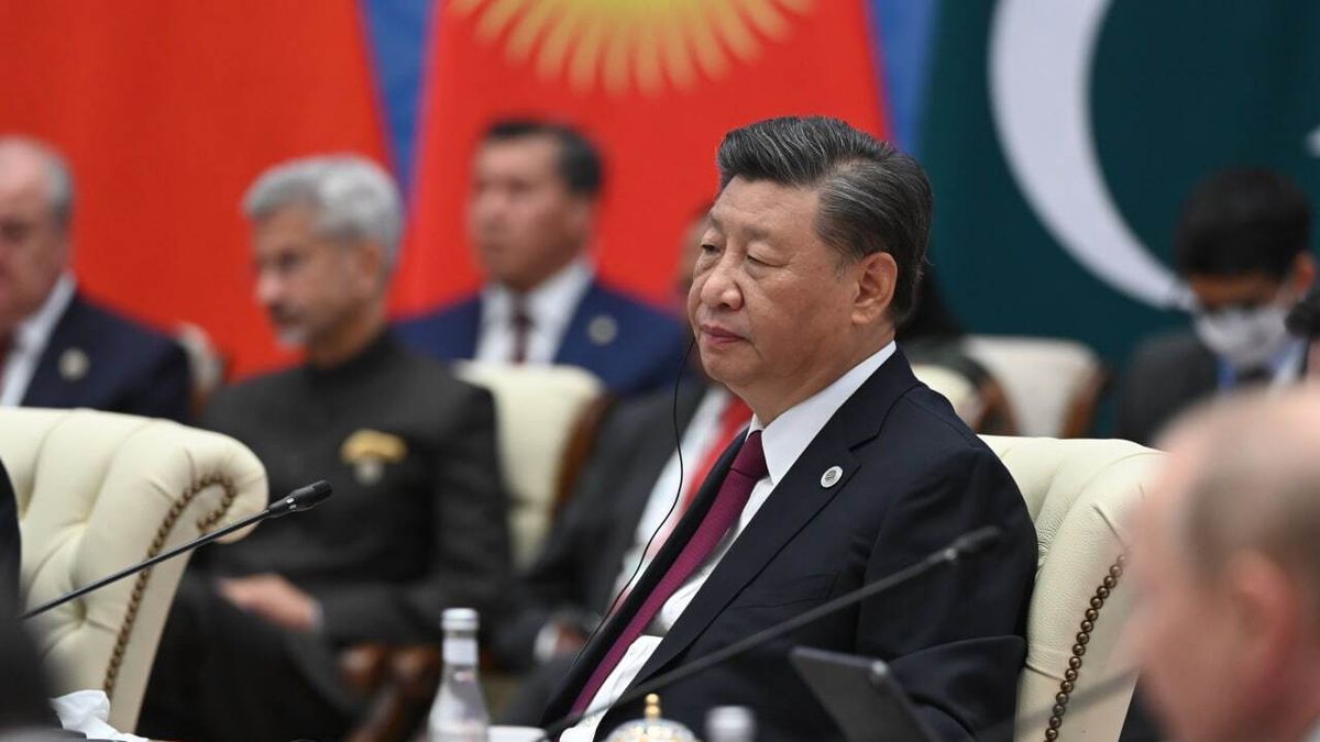 Na zdjęciu przewodniczący Xi Jinping
