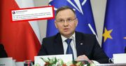 Sarkastyczny wpis ministra. "Podziękował" prezydentowi