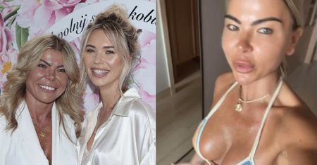 Grace Kubicka świętuje 50. urodziny, prężąc smukłą sylwetkę w bikini. Sandra odziedziczyła po mamie dobre geny? (ZDJĘCIA)