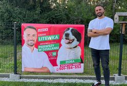"Włochaci kandydaci" na banerach wyborczych. Zaskakująca kampania