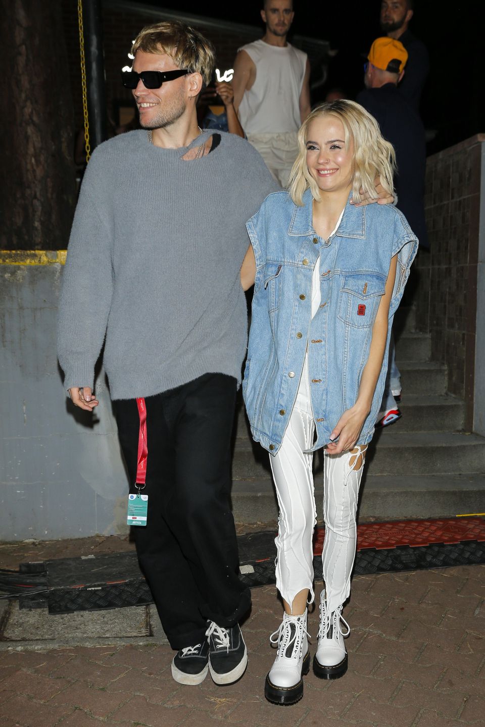 Kasia "Effy" Sawczuk i Mattia Rosinski w Sopocie