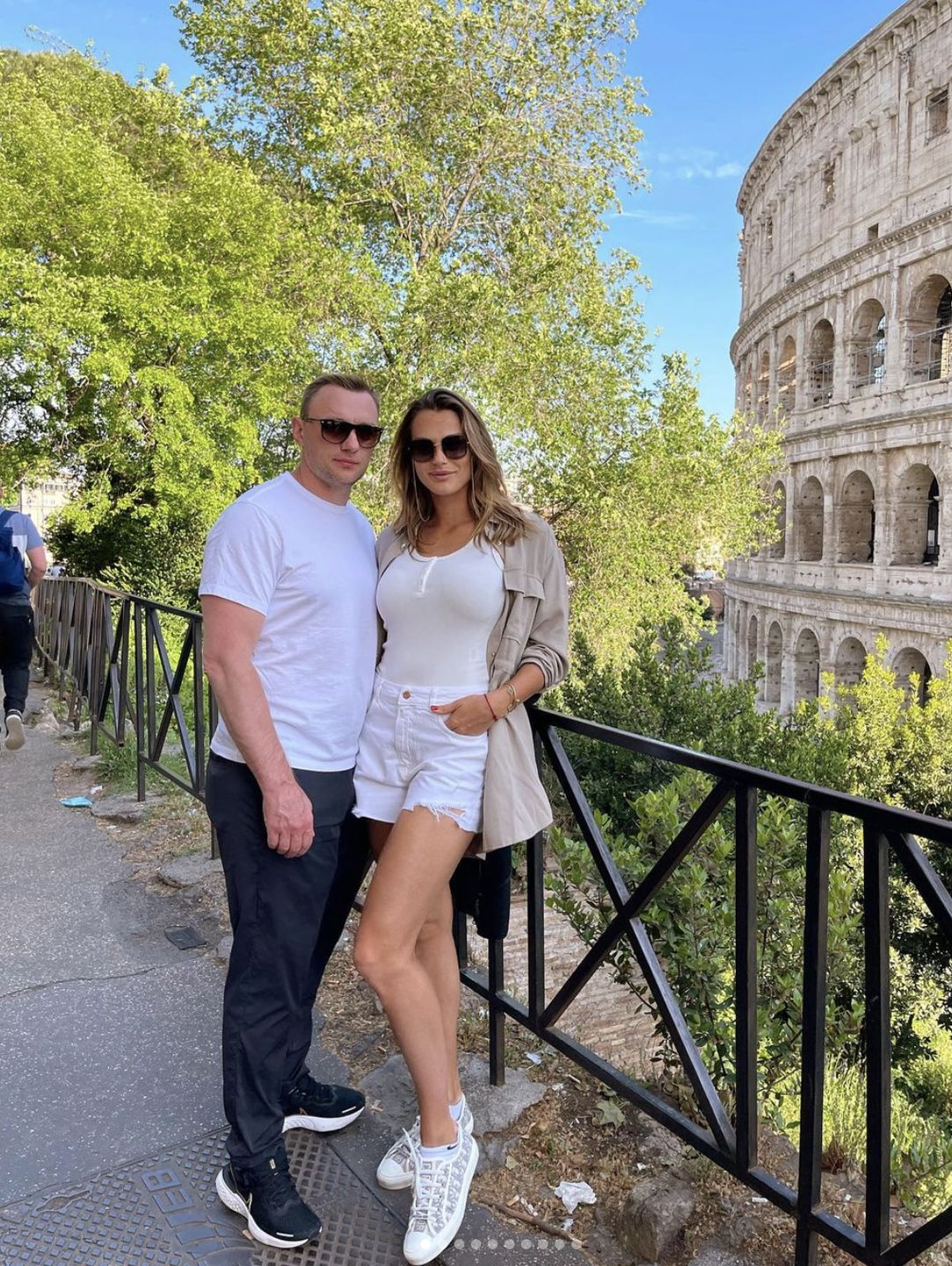 Konstantin Kołcow i Aryna Sabalenka