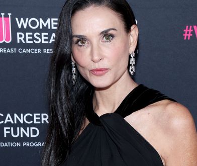 Demi Moore znowu przesadziła z medycyną estetyczną? 61-letnia aktorka przyciągała uwagę na czerwonym dywanie