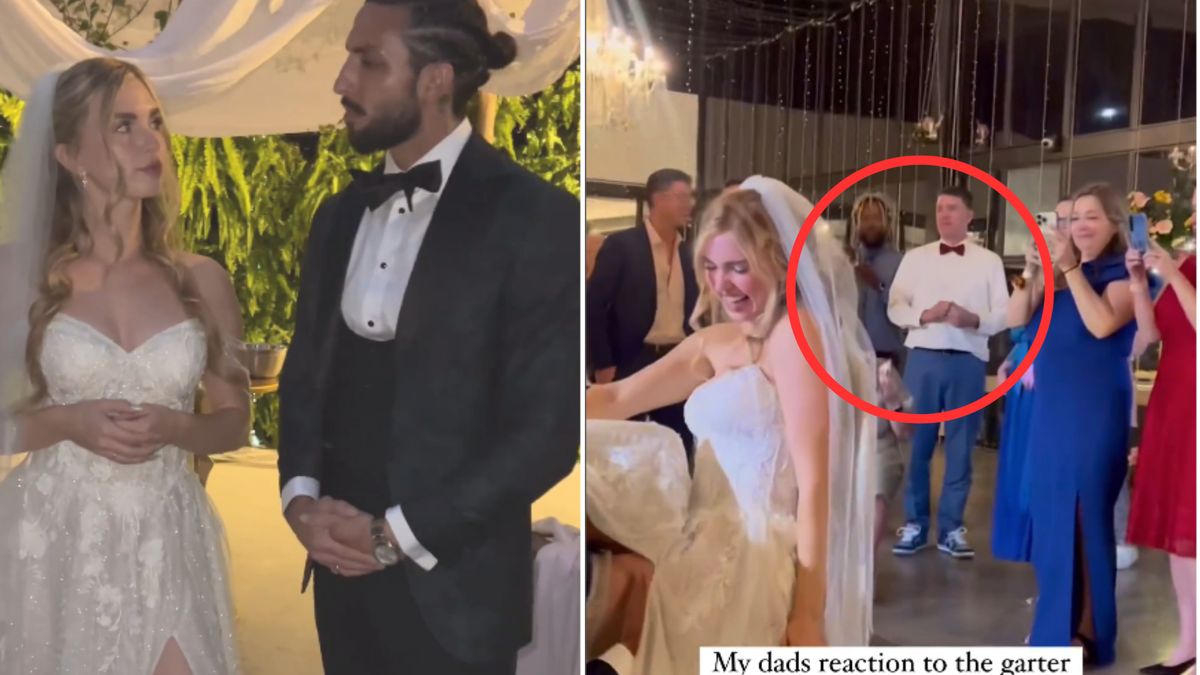 Dla ojca panny młodej sytuacja nie była łatwa