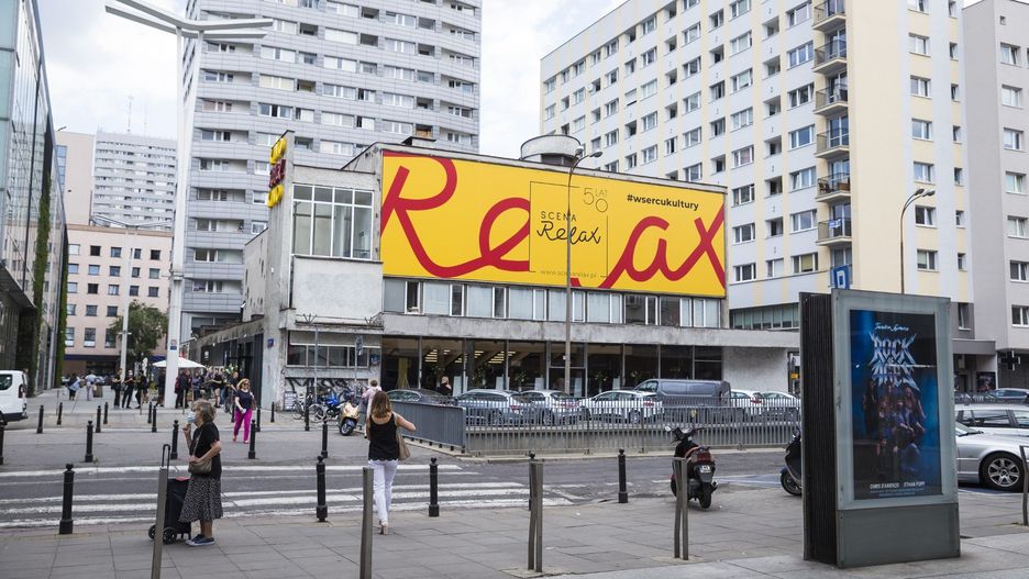 Kino Relax w Śródmieściu.