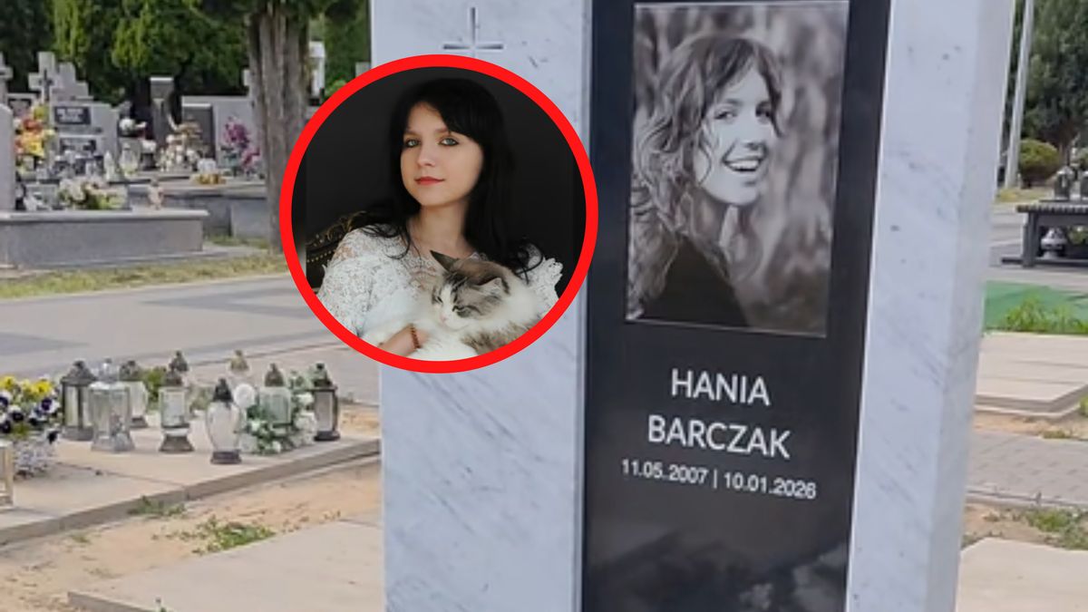 Mama Hani Barczak pokazała jej nagrobek.