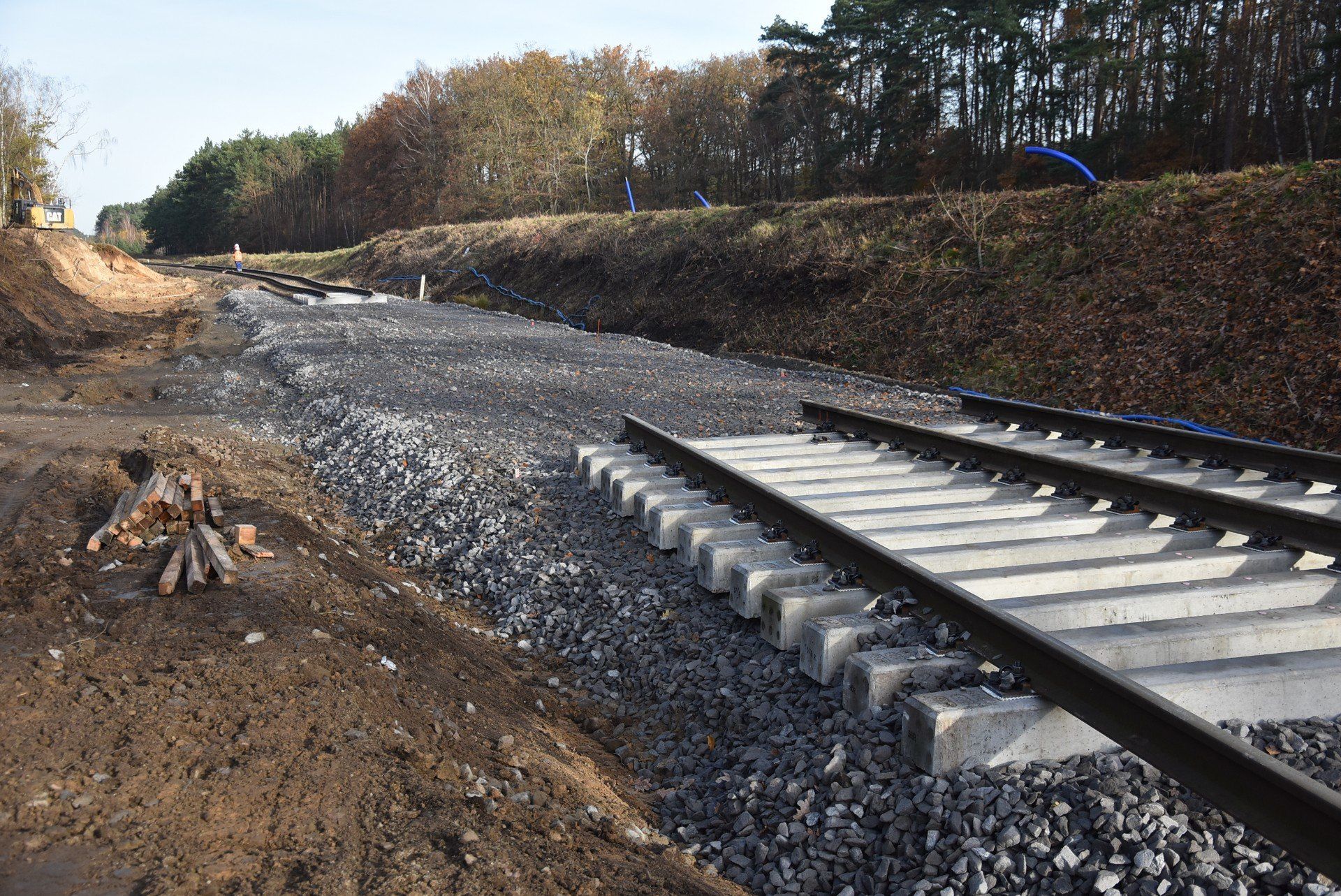 Jedno z trzech miejsc gdzie powstanie rozjazd