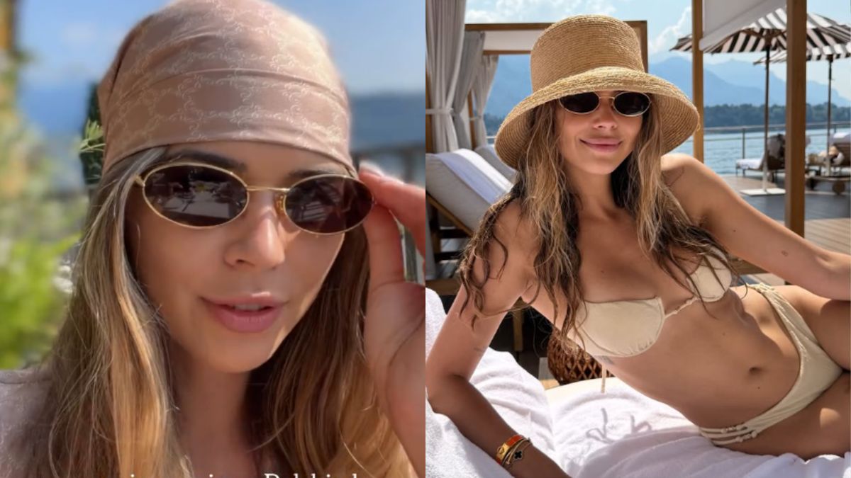 Sandra Kubicka na wakacjach