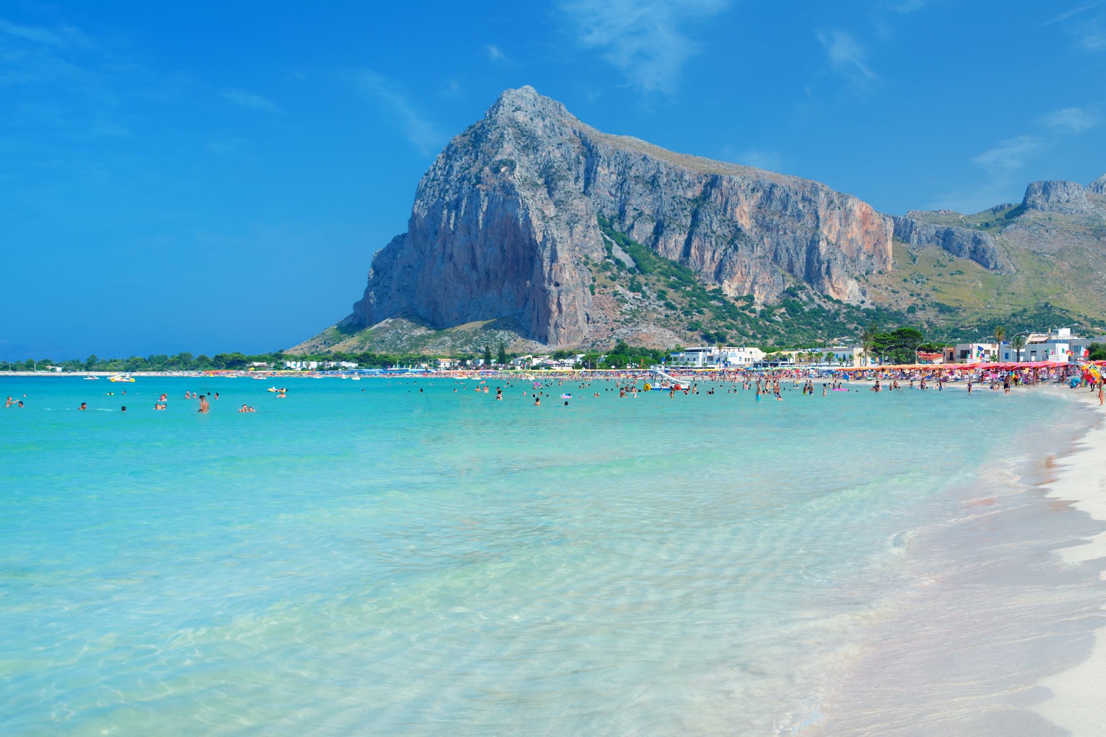 Plaża w San Vito Lo Capo należy do najpiękniejszych na Sycylii