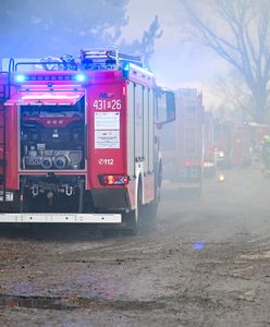 Pożar domu jednorodzinnego. Pięć osób, w tym dzieci, w szpitalu