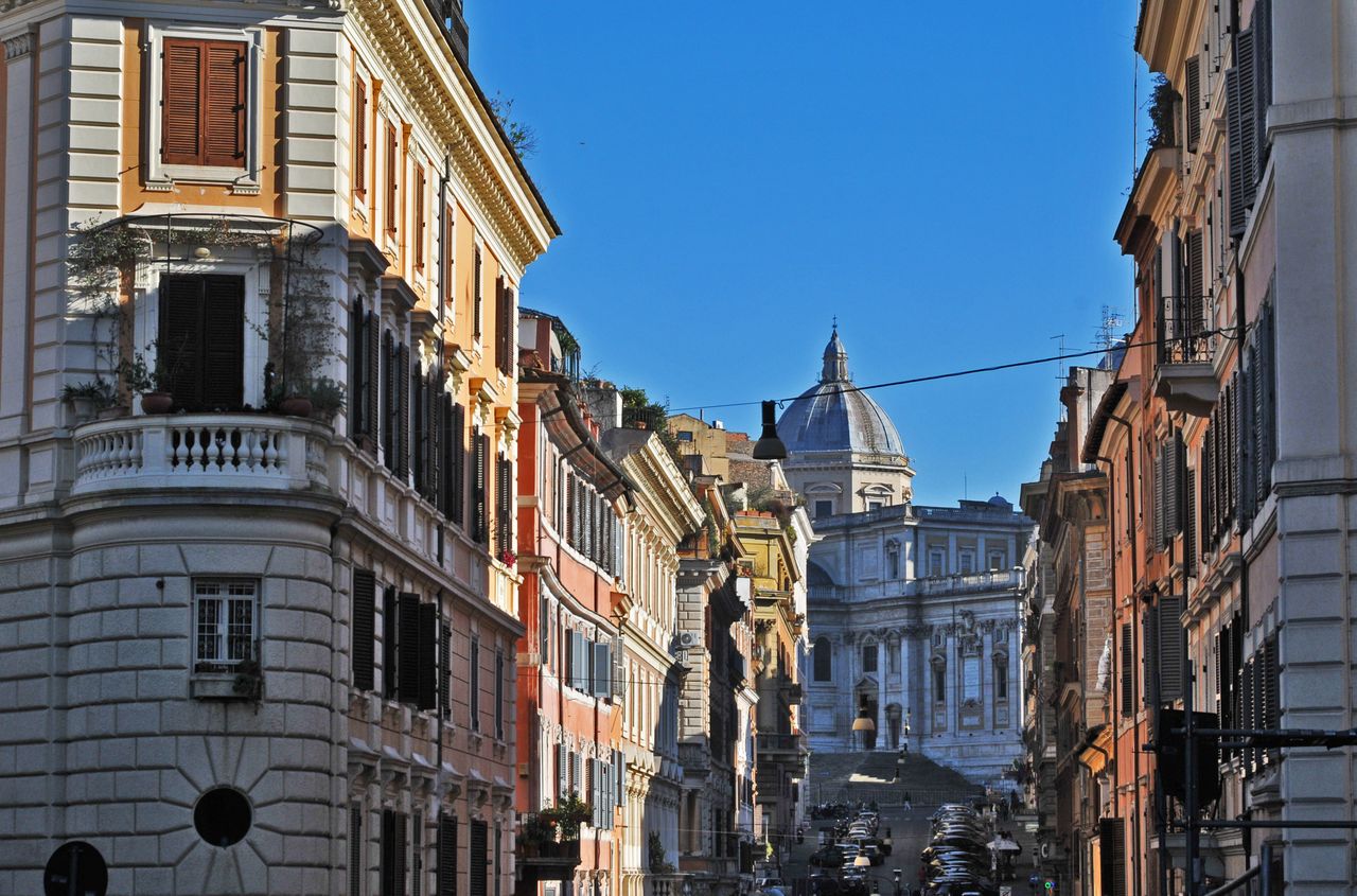 Esquilino district in Rome