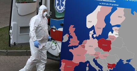 Indeks excess mortality, czyli nadliczbowe zgony w 2020. Polska na drugim miejscu w UE