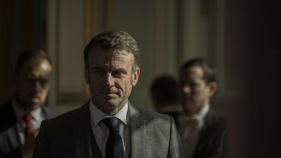 Prezydent Francji Emmanuel Macron