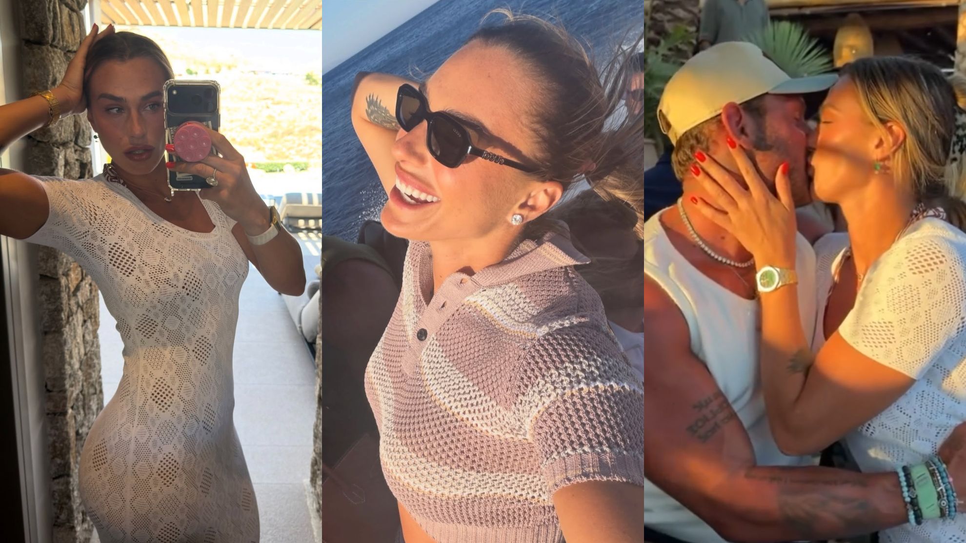 Aryna Sabalenka chilluje w Grecji