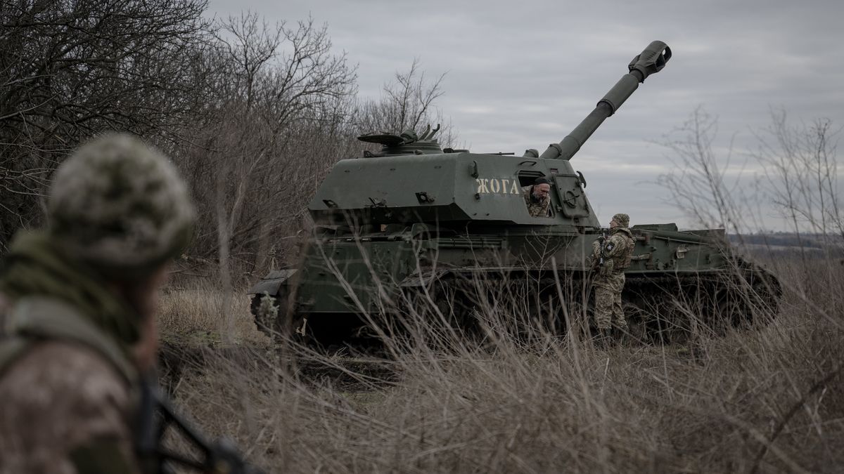 Ukraińscy żołnierze na kierunku Awdijiwki, grudzień 2023 r.