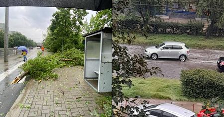 Skutki burzy w Lublinie. Zalania, podtopienia, połamane drzewa i utrudnienia na wielu ulicach [RAPORT]