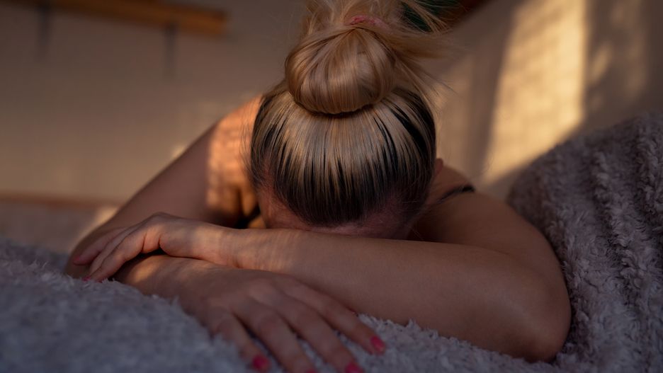 woman, solitude, blonde hair, pms, tormented, abuse, suffer, sunlight, morning, dream, feelings, anxiety, loneliness, mental, home, room, lie, pain, hand, bedroom, bed, sexy, grief, female, depressed, alone, blonde, caucasian, depression, desperate, emotional, frustration, hair, hangover, head, headache, melancholy, mourn, sad, sadness, sorrow, stress, stressed, tension, tired, upset, break, comfort, indoors