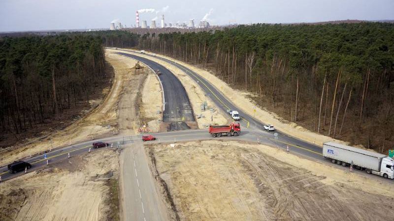 droga dojazdowa Zakłady Azotowe w Puławach