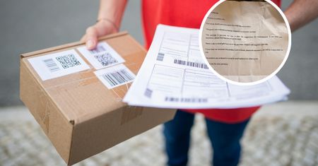 Zamówił rzeczy na Temu. Dostał list i dziwny prezent