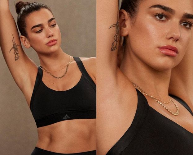 Dua Lipa eksponuje pachy w nowej kampanii