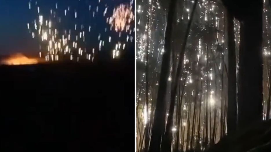 Atak amunicją zapalającą. "Piekło i ogień na niebie"