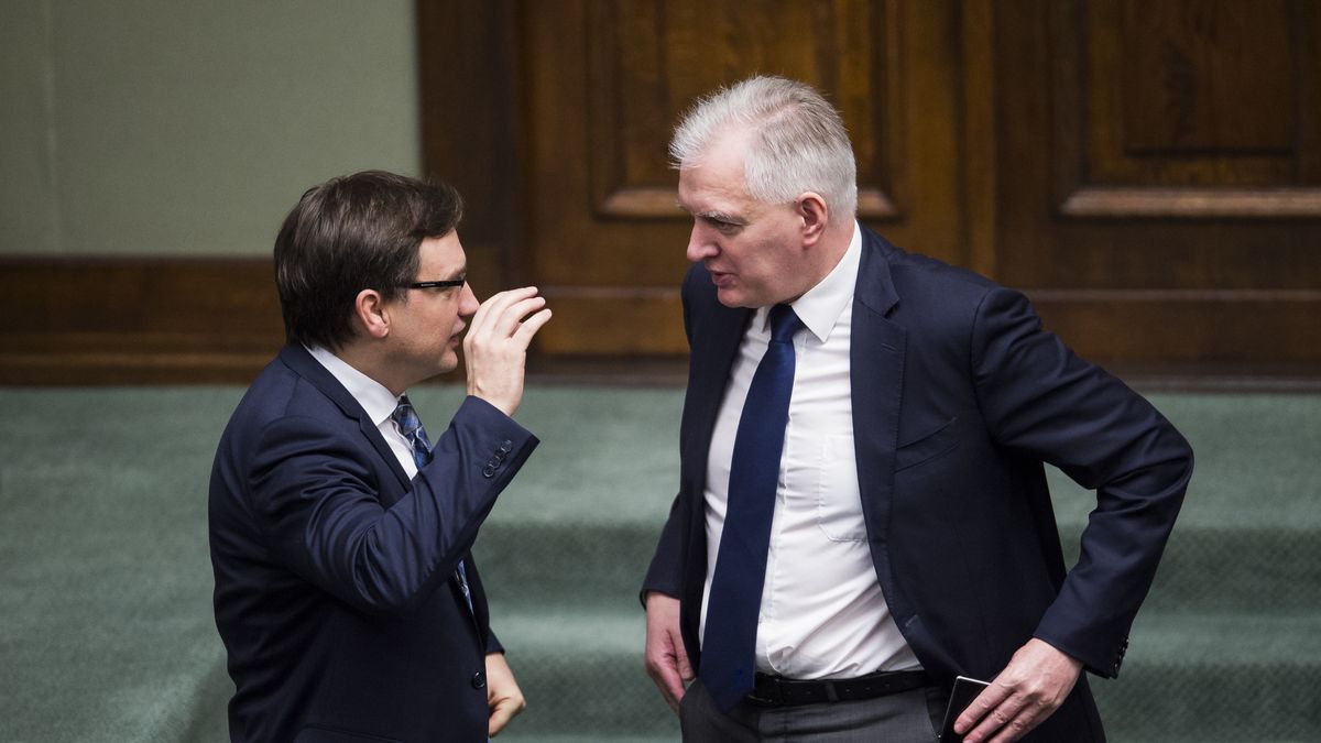 Zbigniew Ziobro i Jarosław Gowin