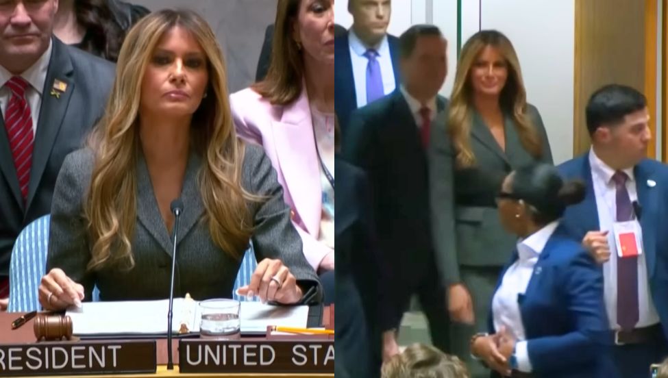 Dior i szpilki od Louboutina. Ekspertka o stylizacji Melanii Trump z ONZ