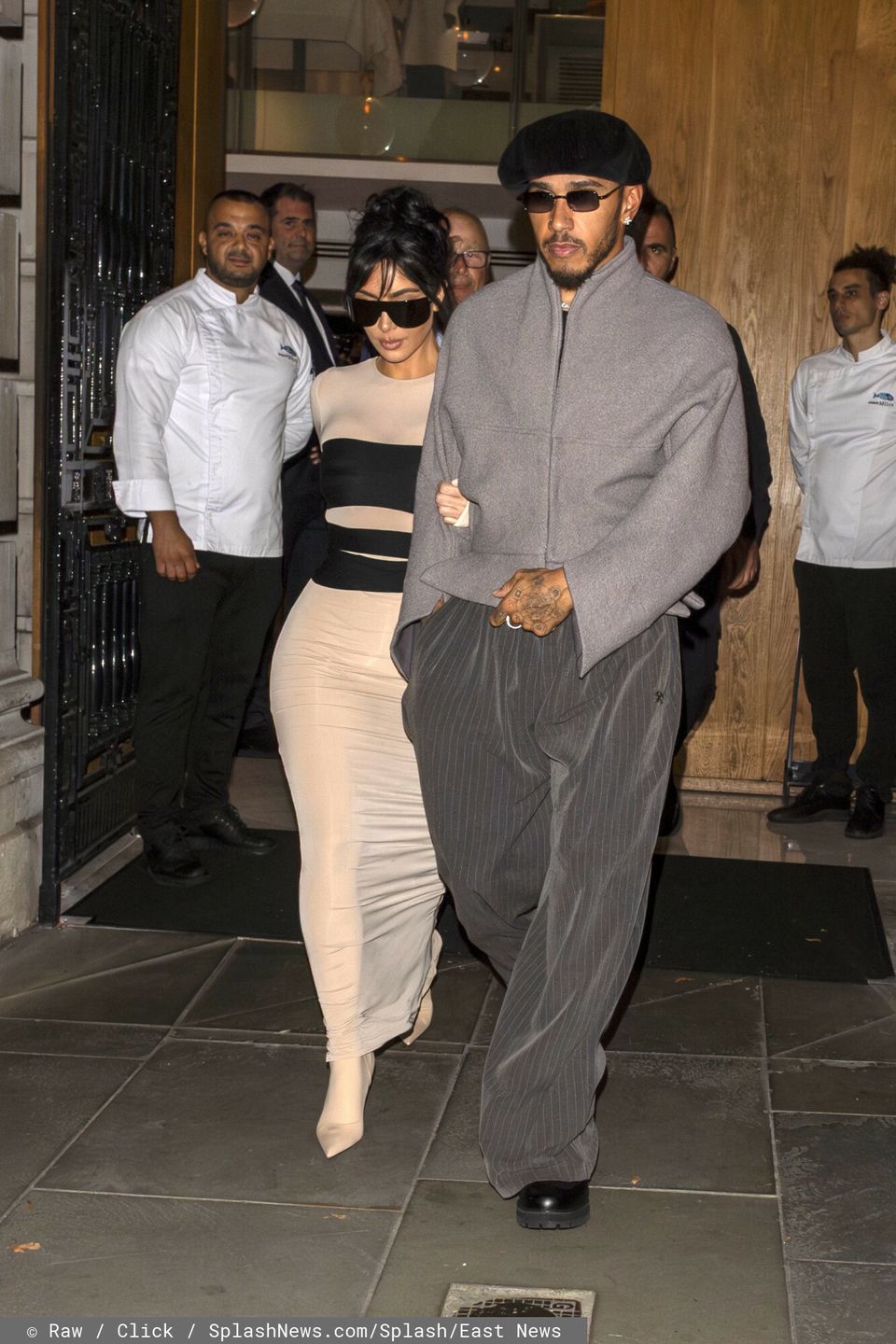 Kim Kardashian i Lewis Hamilton 