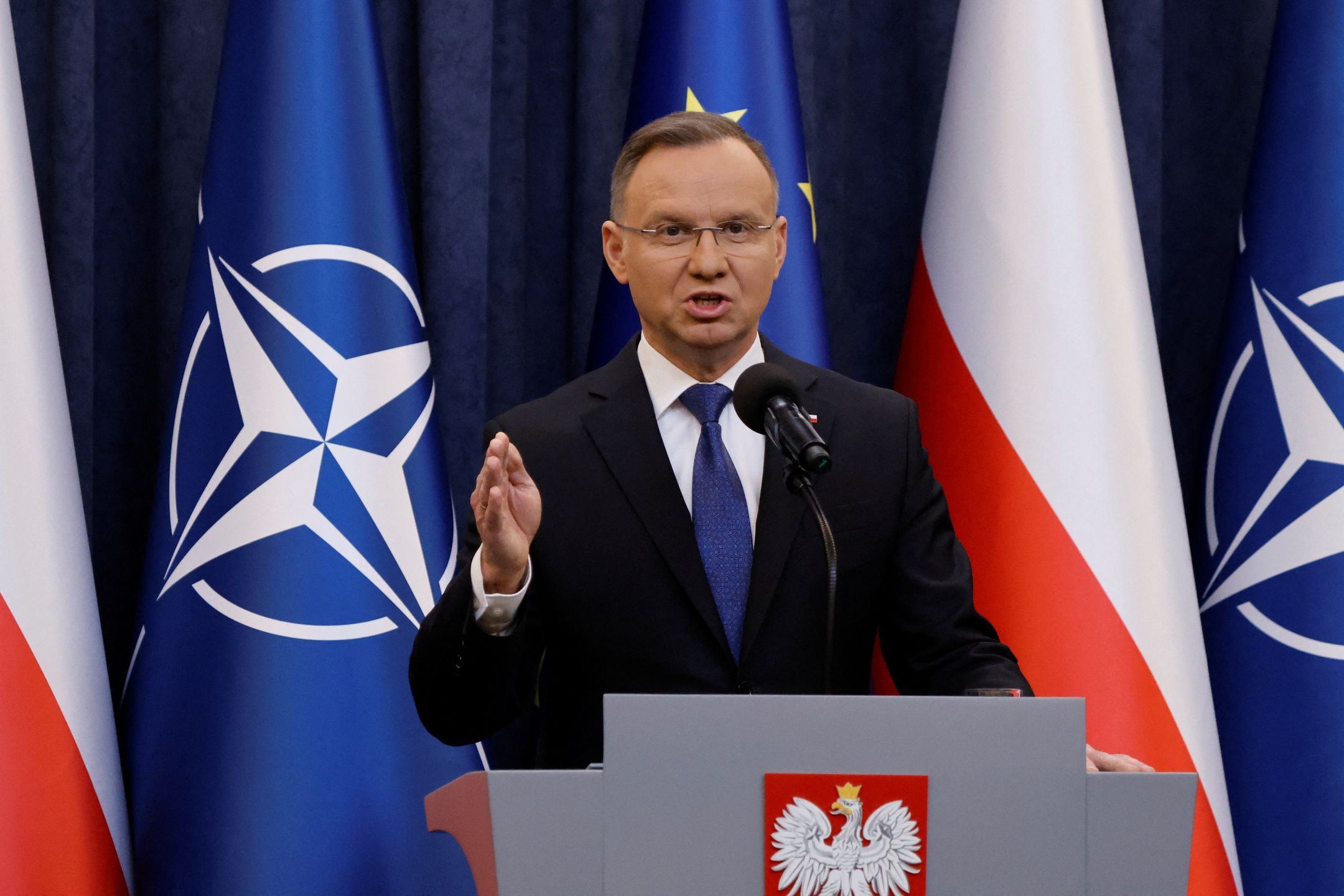 Andrzej Duda o stanie zdrowia Mariusza Kamińskiego