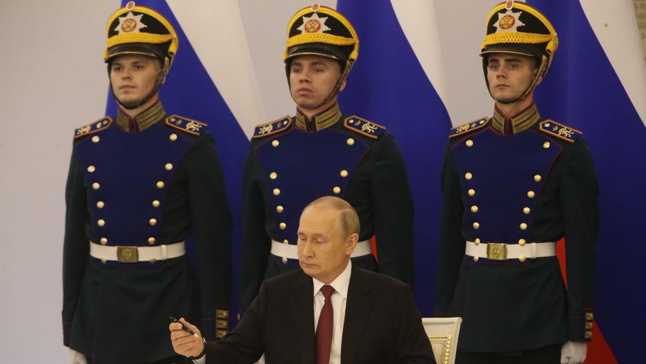Władimir Putin - prezydent Rosji