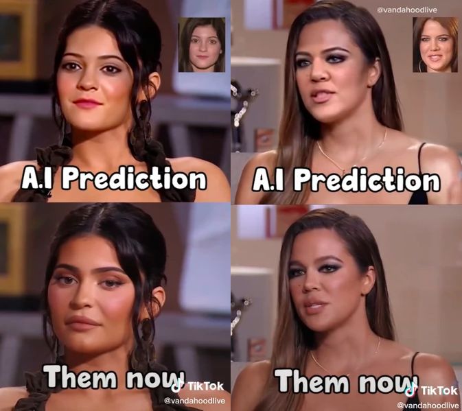 Tak dziś wyglądałyby Kardashianki bez operacji i wypełniaczy