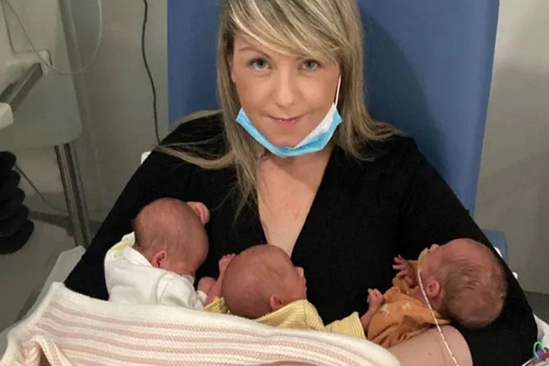 Kobieta urodziła czwórkę dzieci w rok. Wszystkie przyszły na świat w pandemii