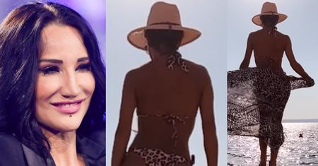 Wakacyjna Justyna Steczkowska W BIKINI kołysze biodrami, wprawiając fanów w zachwyt: "BOGINI!" (FOTO)