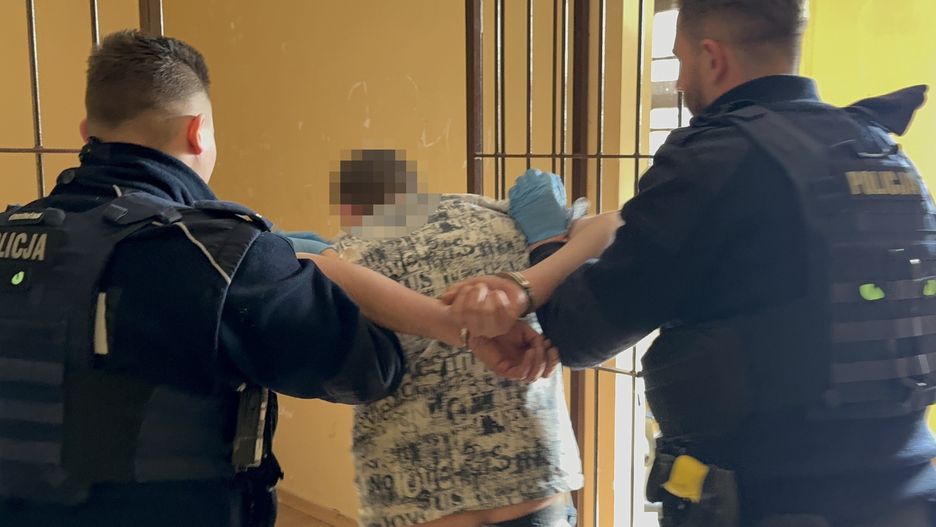 Policja zatrzymała mężczyznę, który demolował szpital 