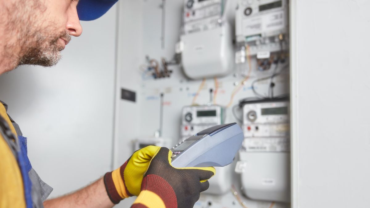 Technician reading consumption and charging on a wireless electricity power meter station in a building.
Milan Gucic milangucic@gmail.com
home, building, electric meter, fix, install, measuring, meter, electrician, construction, engineer, man, male, work, industry, worker, check, board, repair, service, electrical, maintenance, voltage, system, repairman, handyman, power, circuit, current, voltmeter, plug, technician, unit, relay, control, panel, supply, switchboard, test, electricity meter, electrical meter, energy meter, helmet, problem, cut, outage, paying, charging, consumption, wireless, home, building, electric meter, fix, install, measuring, meter, electrician, construction, engineer, man, male, work, industry, worker, check, board, repair, service, electrical, maintenance, voltage, system, repairman, handyman, power, circuit, current, voltmeter, plug, technician, unit, relay, control, panel, supply, switchboard, test, electricity meter, electrical meter, energy meter, helmet, problem, cut, outage, paying, charging, consumption, wireless